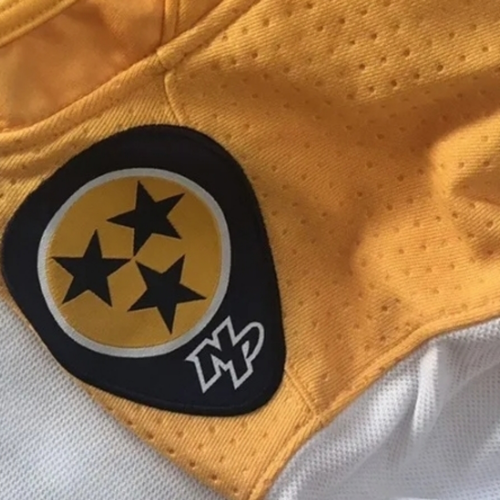 Nashville Predators Adidas Authentic Road Jersey - Picture 11 of 11